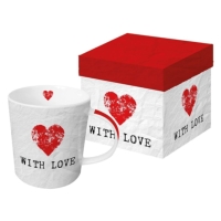 TAZZA CON BOX - WITH LOVE