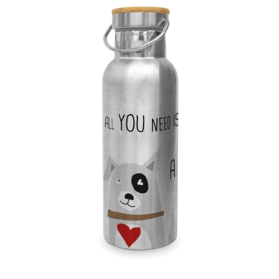 BOTTIGLIA TERMICA - LOVE AND DOG