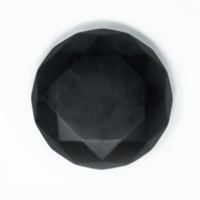 Umidificatore - Diamante Nero Opaco