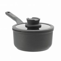 Pentolino con coperchio Stone 18 cm - Leo