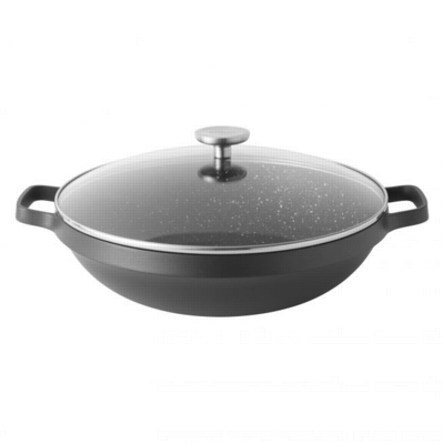 Wok con coperchio 32 cm - Gem