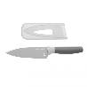 Coltello chef con sfila erbette 14cm grigio - Leo