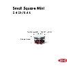 Contenitore Small Square mini 0,4L